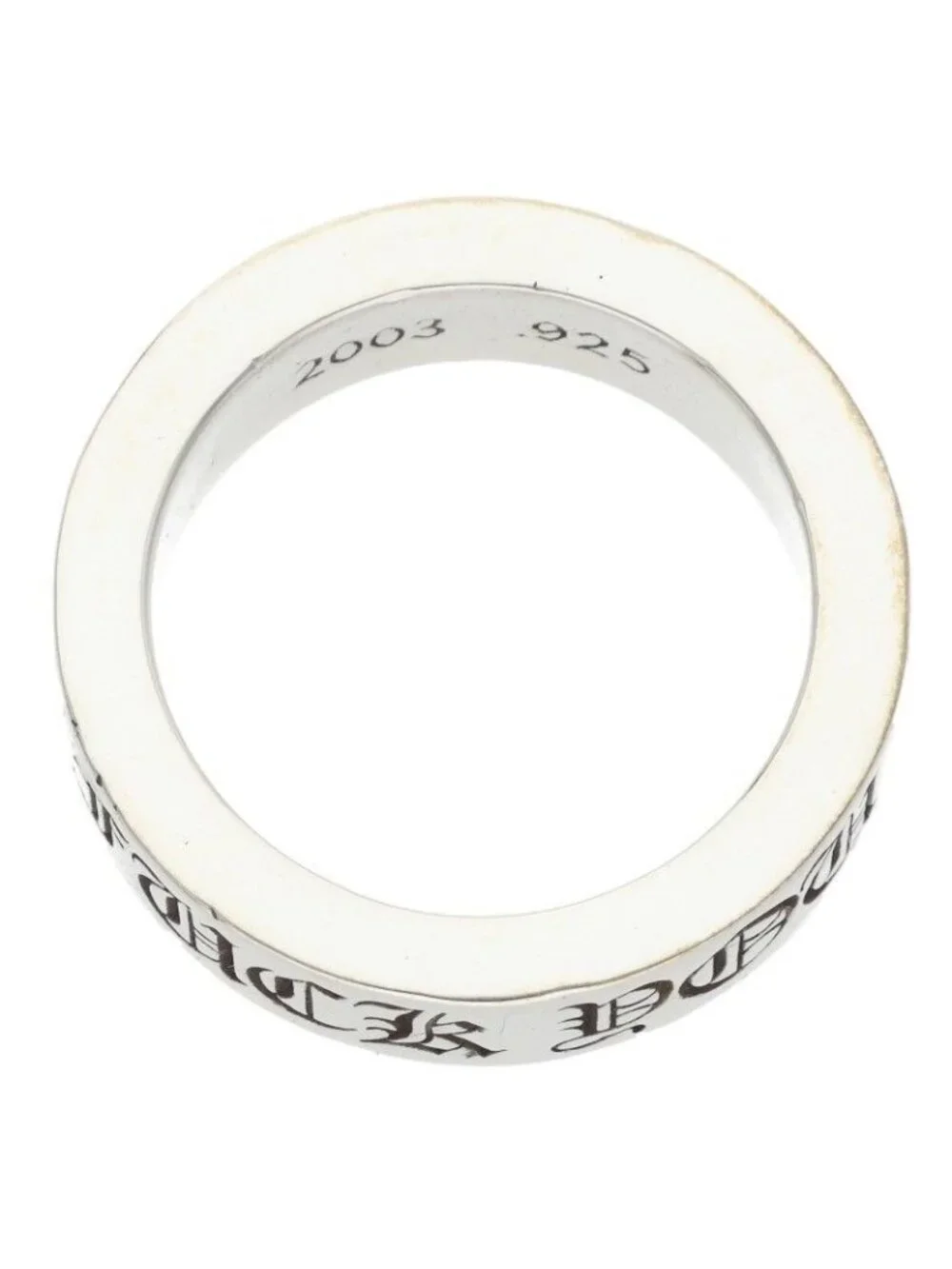 Chrome Hearts Spacer Silver Ring